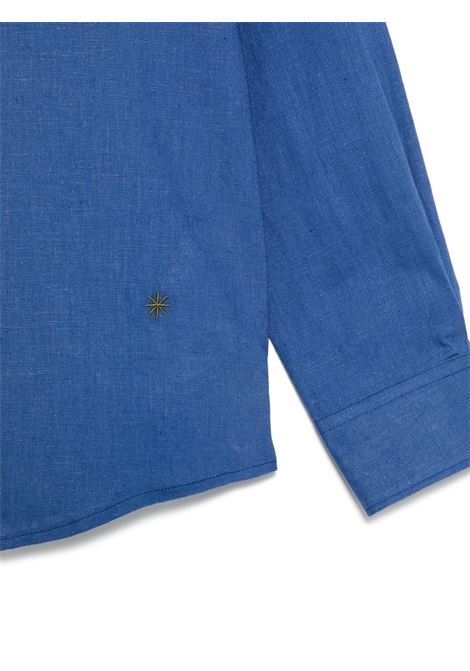 Camicia blu MANUEL RITZ | MR3044BLU